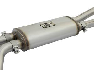 Afe - Advance Flow Engineering - 49-46124-B | AFE Power Rebel Series 3 IN 409 Stainless Steel Cat-Back Exhaust System w/Black Tips (2004-2015 Titan V8-5.6L) - Image 4