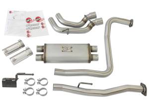 Afe - Advance Flow Engineering - 49-46124-P | AFE Power Rebel Series 3 IN 409 Stainless Steel Cat-Back Exhaust System w/Polished Tip (2004-2015 Titan V8-5.6L) - Image 2