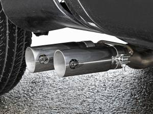 Afe - Advance Flow Engineering - 49-46124-P | AFE Power Rebel Series 3 IN 409 Stainless Steel Cat-Back Exhaust System w/Polished Tip (2004-2015 Titan V8-5.6L) - Image 8