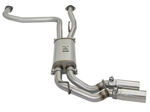 Afe - Advance Flow Engineering - 49-46124-P | AFE Power Rebel Series 3 IN 409 Stainless Steel Cat-Back Exhaust System w/Polished Tip (2004-2015 Titan V8-5.6L) - Image 3