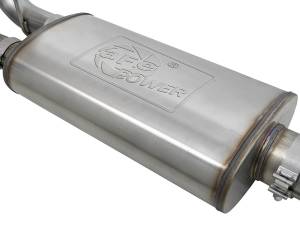 Afe - Advance Flow Engineering - 49-46135-P | AFE Power MACH Force-XP 3 IN to 4 IN 409 Stainless Steel Cat-Back Exhaust System Polished (2016-2024 Titan XD V8-5.6L) - Image 3