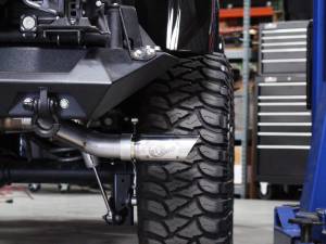 Afe - Advance Flow Engineering - 49-46211 | AFE Power MACH Force-Xp 3 IN 409 Stainless Steel Cat-Back Exhaust System (2012-2018 Wrangler JK V6-3.6L) - Image 6