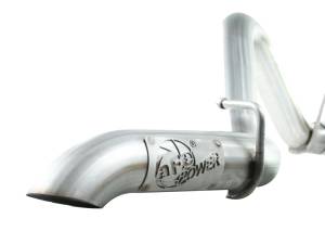 Afe - Advance Flow Engineering - 49-46223 | AFE Power MACH Force-Xp 2-1/2 IN 409 Stainless Steel Cat-Back Exhaust System (1997-2006 Wrangler TJ L6-4.0L) - Image 2