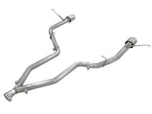 Afe - Advance Flow Engineering - 49-46235 | AFE Power Large Bore-HD 2-1/2 IN 409 Stainless Steel DPF-Back Exhaust System (2014-2016 Grand Cherokee WK2 V6-3.0L td) - Image 3