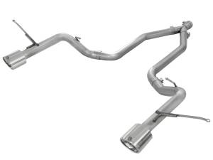 49-46235 | AFE Power Large Bore-HD 2-1/2 IN 409 Stainless Steel DPF-Back Exhaust System (2014-2016 Grand Cherokee WK2 V6-3.0L td)
