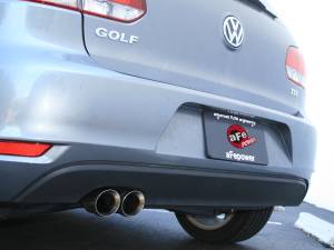 Afe - Advance Flow Engineering - 49-46402 | AFE Power Large Bore-HD 2-1/2 IN 409 Stainless Steel Cat-Back Exhaust System (2011-2014 Golf L4-2.0L) - Image 2