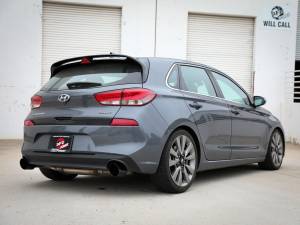 Afe - Advance Flow Engineering - 49-47016-B | AFE Power Takeda 2-1/2 IN 409 Stainless Steel Axle-Back Exhaust w/ Black Tips (2018-2020 Elantra GT L4-1.6L t) - Image 5