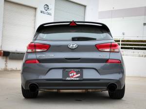 Afe - Advance Flow Engineering - 49-47016-B | AFE Power Takeda 2-1/2 IN 409 Stainless Steel Axle-Back Exhaust w/ Black Tips (2018-2020 Elantra GT L4-1.6L t) - Image 4
