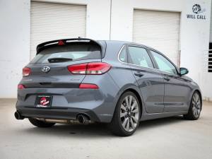 Afe - Advance Flow Engineering - 49-47016-C | AFE Power Takeda 2-1/2 IN 409 Stainless Steel Axle-Back Exhaust w/ Carbon Fiber Tips (2018-2020 Elantra GT L4-1.6L t) - Image 5