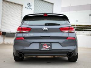 Afe - Advance Flow Engineering - 49-47016-C | AFE Power Takeda 2-1/2 IN 409 Stainless Steel Axle-Back Exhaust w/ Carbon Fiber Tips (2018-2020 Elantra GT L4-1.6L t) - Image 4