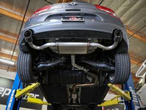 Afe - Advance Flow Engineering - 49-47016-C | AFE Power Takeda 2-1/2 IN 409 Stainless Steel Axle-Back Exhaust w/ Carbon Fiber Tips (2018-2020 Elantra GT L4-1.6L t) - Image 3