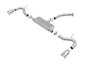 Afe - Advance Flow Engineering - 49-47016-P | AFE Power Takeda 2-1/2 IN 409 Stainless Steel Axle-Back Exhaust w/ Polished Tips (2018-2020 Elantra GT L4-1.6L t) - Image 2