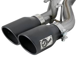Afe - Advance Flow Engineering - 49-48054-B | AFE Power Rebel Series 2-1/2 IN 409 Stainless Steel Cat-Back Exhaust System w/Black Tip (2007-2018 Wrangler JK V6-3.6L/3.8L) - Image 4