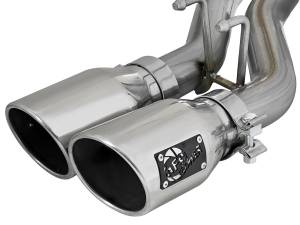 Afe - Advance Flow Engineering - 49-48054-P | AFE Power Rebel Series 2-1/2 IN 409 Stainless Steel Cat-Back Exhaust System w/Polished Tip (2007-2018 Wrangler JK V6-3.6L/3.8L) - Image 4