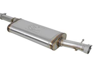 Afe - Advance Flow Engineering - 49-48054-P | AFE Power Rebel Series 2-1/2 IN 409 Stainless Steel Cat-Back Exhaust System w/Polished Tip (2007-2018 Wrangler JK V6-3.6L/3.8L) - Image 3