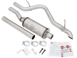 Afe - Advance Flow Engineering - 49-48055 | AFE Power MACH Force-Xp 2-1/2 IN 409 Stainless Steel Cat-Back Exhaust w/14 IN muffler (2007-2018 Wrangler JK V6-3.6L/3.8L) - Image 2