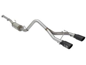 Afe - Advance Flow Engineering - 49-48056-B | AFE Power Rebel Series 2-1/2 IN 409 Stainless Steel Cat-Back Exhaust System w/Black Tip (2007-2018 Wrangler JK V6-3.6L/3.8L) - Image 4