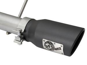 Afe - Advance Flow Engineering - 49-48056-B | AFE Power Rebel Series 2-1/2 IN 409 Stainless Steel Cat-Back Exhaust System w/Black Tip (2007-2018 Wrangler JK V6-3.6L/3.8L) - Image 7