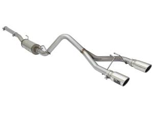 Afe - Advance Flow Engineering - 49-48056-P | AFE Power Rebel Series 2-1/2 IN 409 Stainless Steel Cat-Back Exhaust System w/Polished Tip (2007-2018 Wrangler JK V6-3.6L/3.8L) - Image 4