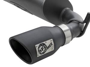 Afe - Advance Flow Engineering - 49-48062-B | AFE Power Rebel Series 2-1/2 IN 409 Stainless Steel Cat-Back Exhaust System w/ Black Tips (2007-2018 Wrangler JK V6-3.6L/3.8L) - Image 5