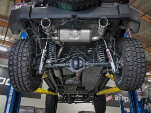 Afe - Advance Flow Engineering - 49-48062-P | AFE Power Rebel Series 2-1/2 IN 409 Stainless Steel Cat-Back Exhaust w/ Polished Tips (2007-2018 Wrangler JK V6-3.6L/3.8L) - Image 6