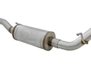 Afe - Advance Flow Engineering - 49-48062-P | AFE Power Rebel Series 2-1/2 IN 409 Stainless Steel Cat-Back Exhaust w/ Polished Tips (2007-2018 Wrangler JK V6-3.6L/3.8L) - Image 4