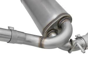 Afe - Advance Flow Engineering - 49-48062-P | AFE Power Rebel Series 2-1/2 IN 409 Stainless Steel Cat-Back Exhaust w/ Polished Tips (2007-2018 Wrangler JK V6-3.6L/3.8L) - Image 5