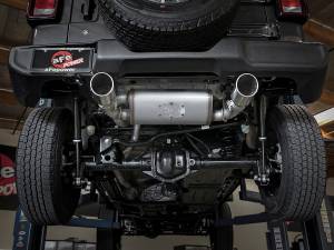 Afe - Advance Flow Engineering - 49-48066-P | AFE Power Rebel Series 2-1/2 IN 409 Stainless Steel Cat-Back Exhaust w/ Polished Tips (2018-2024 Wrangler JL V6-3.6L) - Image 5
