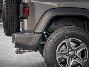 Afe - Advance Flow Engineering - 49-48066-P | AFE Power Rebel Series 2-1/2 IN 409 Stainless Steel Cat-Back Exhaust w/ Polished Tips (2018-2024 Wrangler JL V6-3.6L) - Image 8