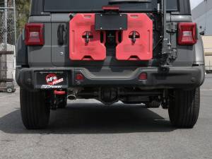 Afe - Advance Flow Engineering - 49-48070-1P | AFE Power MACH Force-Xp 409 Stainless Steel Axle-Back Exhaust System w/Polished Tip (2018-2024 Wrangler JL L4-2.0Lt / V6-3.6L) - Image 3