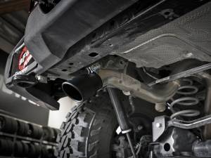 Afe - Advance Flow Engineering - 49-48075-B | AFE Power MACH Force-Xp 2-1/2 IN 409 Stainless Steel Axle-Back Hi-Tuck Exhaust Black (2018-2024 Wrangler JL V6-3.6L) - Image 6