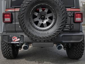 Afe - Advance Flow Engineering - 49-48076-B | AFE Power MACH Force-Xp 2-1/2 IN 409 Stainless Steel Cat-Back Hi-Tuck Exhaust w/ Black Tip (2018-2024 Wrangler JL V6-3.6L) - Image 4