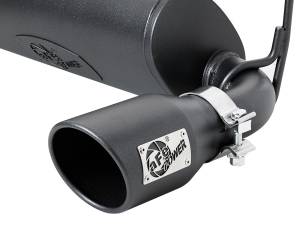 Afe - Advance Flow Engineering - 49-48076-B | AFE Power MACH Force-Xp 2-1/2 IN 409 Stainless Steel Cat-Back Hi-Tuck Exhaust w/ Black Tip (2018-2024 Wrangler JL V6-3.6L) - Image 3