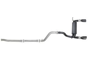 Afe - Advance Flow Engineering - 49-48076-B | AFE Power MACH Force-Xp 2-1/2 IN 409 Stainless Steel Cat-Back Hi-Tuck Exhaust w/ Black Tip (2018-2024 Wrangler JL V6-3.6L) - Image 2
