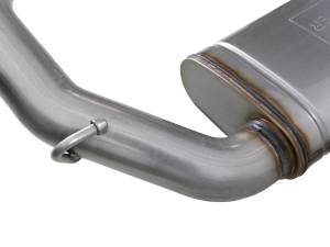 Afe - Advance Flow Engineering - 49-48080 | AFE Power MACH Force-Xp 3 IN 409 Stainless Steel Axle-Back Hi-Tuck Exhaust System (2018-2024 Wrangler JL L4-2.0Lt / V6-3.6L) - Image 2