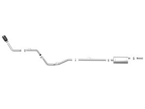 Afe - Advance Flow Engineering - 49-48089-B | AFE Power Apollo GT Series 2-1/2 IN Stainless Steel Cat-Back Exhaust System w/ Black Tip (2020-2024 Gladiator JT V6-3.6L) - Image 2