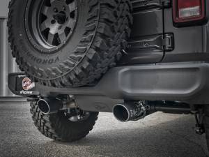 Afe - Advance Flow Engineering - 49-48096-B | AFE Power Rebel Series 3 IN to 2-1/2 IN 409 Stainless Steel Cat-Back Exhaust w/ Black Tip (2018-2024 Wrangler JL L4-2.0L t) - Image 7