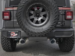 Afe - Advance Flow Engineering - 49-48096-B | AFE Power Rebel Series 3 IN to 2-1/2 IN 409 Stainless Steel Cat-Back Exhaust w/ Black Tip (2018-2024 Wrangler JL L4-2.0L t) - Image 6