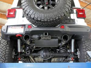 Afe - Advance Flow Engineering - 49-48096-B | AFE Power Rebel Series 3 IN to 2-1/2 IN 409 Stainless Steel Cat-Back Exhaust w/ Black Tip (2018-2024 Wrangler JL L4-2.0L t) - Image 5