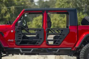 Rough Country - 10618 | Rough Country Tubular Doors For Jeep Gladiator JT / Wrangler Unlimited JL 4WD | Rear - Image 9
