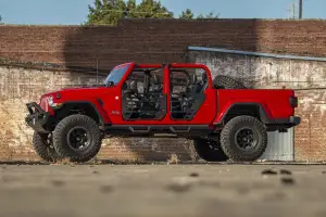 Rough Country - 10618 | Rough Country Tubular Doors For Jeep Gladiator JT / Wrangler Unlimited JL 4WD | Rear - Image 18