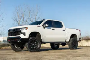 Rough Country - 110330D  | Rough Country 4 Inch Lift Kit For Chevrolet Silverado / GMC Sierra 1500 | 2.7L TurboMax or 3.0L Turbo Diesel Engine, Strut Spacers With N3 Rear Shocks - Image 8