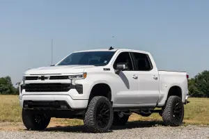 Rough Country - 110032 | Rough Country 6 Inch Lift Kit For Chevrolet Silverado 1500 | 5.3L V8 or 6.2L V8, Factory Rear Multi Leaf Spring, N3 Strut With N3 Rear Shocks - Image 2