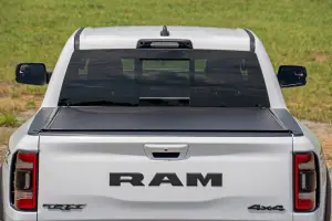 Rough Country - 50320550 | Rough Country Hard Roll Up Bed Cover For Ram 1500 / 1500 TRX | 5' 7" Bed - Image 5
