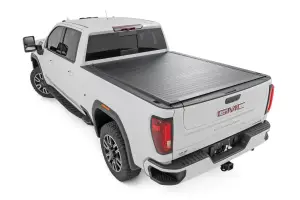 Rough Country - 50120651 | Rough Country Hard Roll Up Bed Cover For Chevrolet Silverado / GMC Sierra 2500 HD & 3500 HD | 6' 9" Bed - Image 2