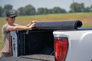 Rough Country - 50120651 | Rough Country Hard Roll Up Bed Cover For Chevrolet Silverado / GMC Sierra 2500 HD & 3500 HD | 6' 9" Bed - Image 6