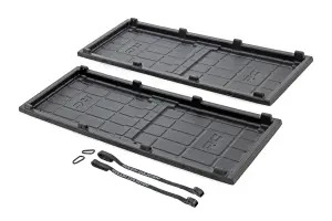10209 | Rough Country Truck Bed Cargo Storage Tray Easy Access | Long Bed Storage Tray