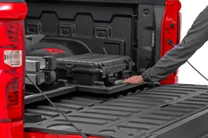 Rough Country - 10209 | Rough Country Truck Bed Cargo Storage Tray Easy Access | Long Bed Storage Tray - Image 8