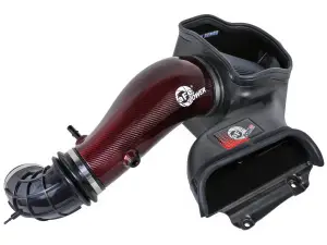 Afe - Advance Flow Engineering - 57-10030KR | AFE Power Track Series Red Kevlar Carbon Fiber Cold Air Intake System With Black Pro 5R Filter For Ford F-150 Raptor R V8 5.2L (2023-2024) - Image 5