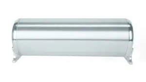 27767 | Air Lift Performance 18" FLO Tank w/ Viair 444c black Compressor, 1/4" & 3/8" fittings and tank mounting hardware